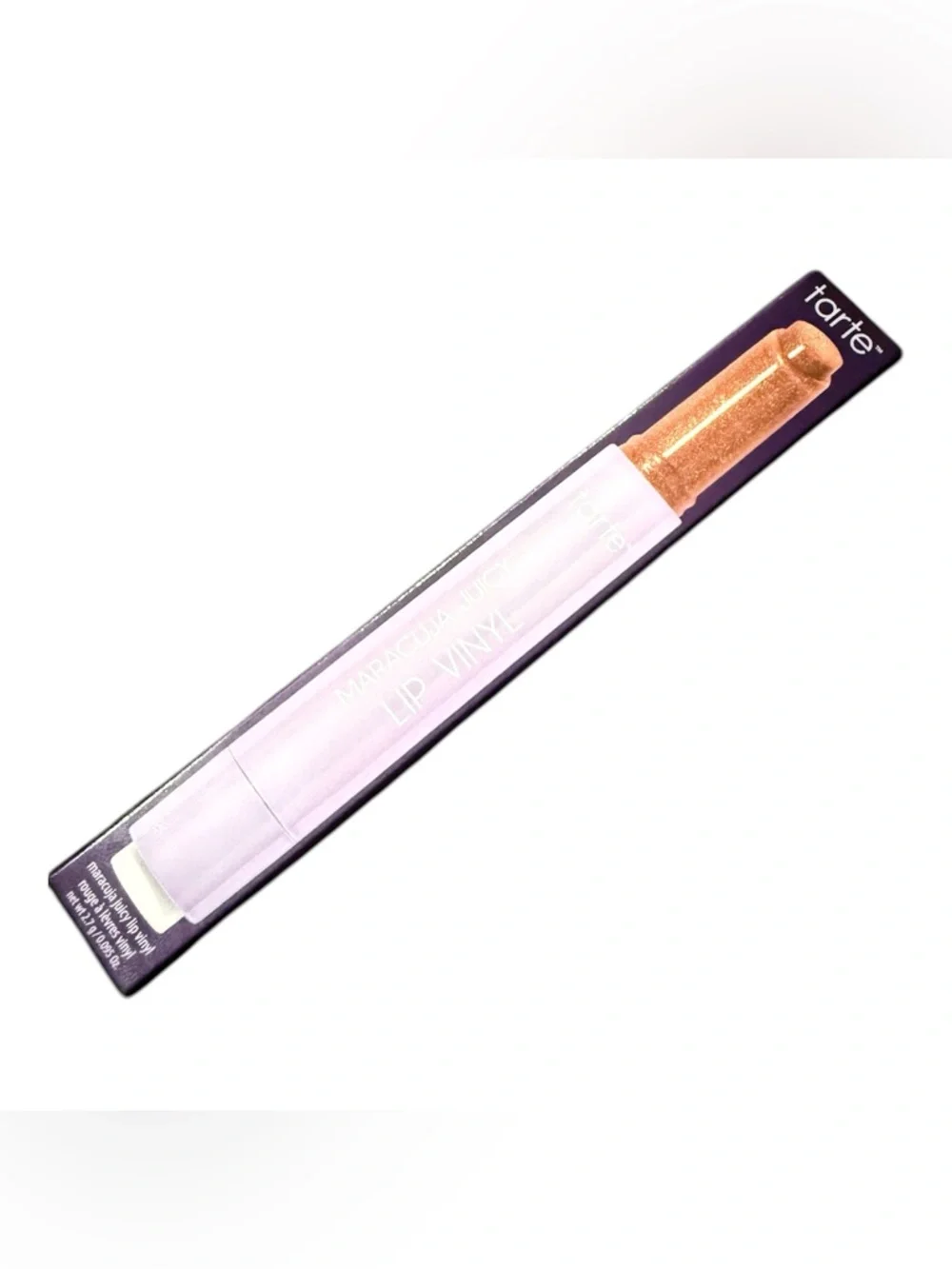 TARTE™ Maracuja Juicy Lip Vinyl Gloss in Shimmering Cinnamon Spice, Full‎ Size